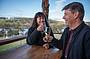 Enjoy an nip of whisky overlooking Bruny Island 